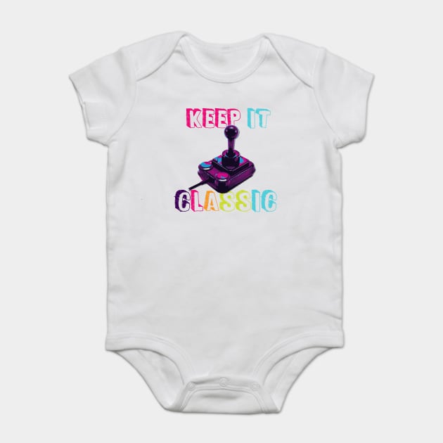 keep it classic Baby Bodysuit by ANIMEPEDIA